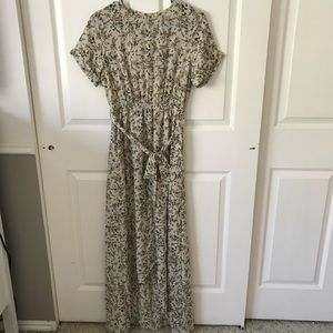 Floral maxi dress